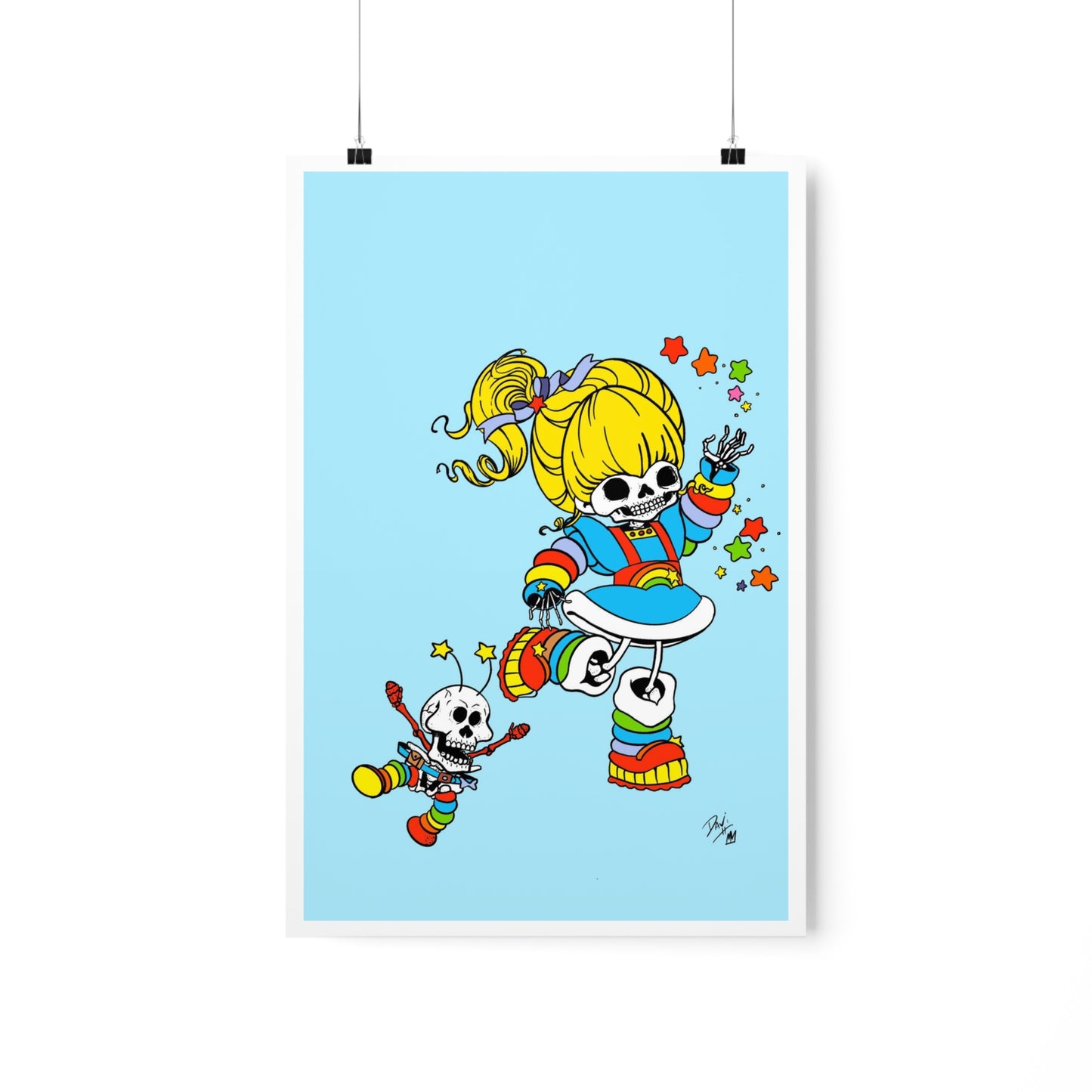 Rainbow Dark Print