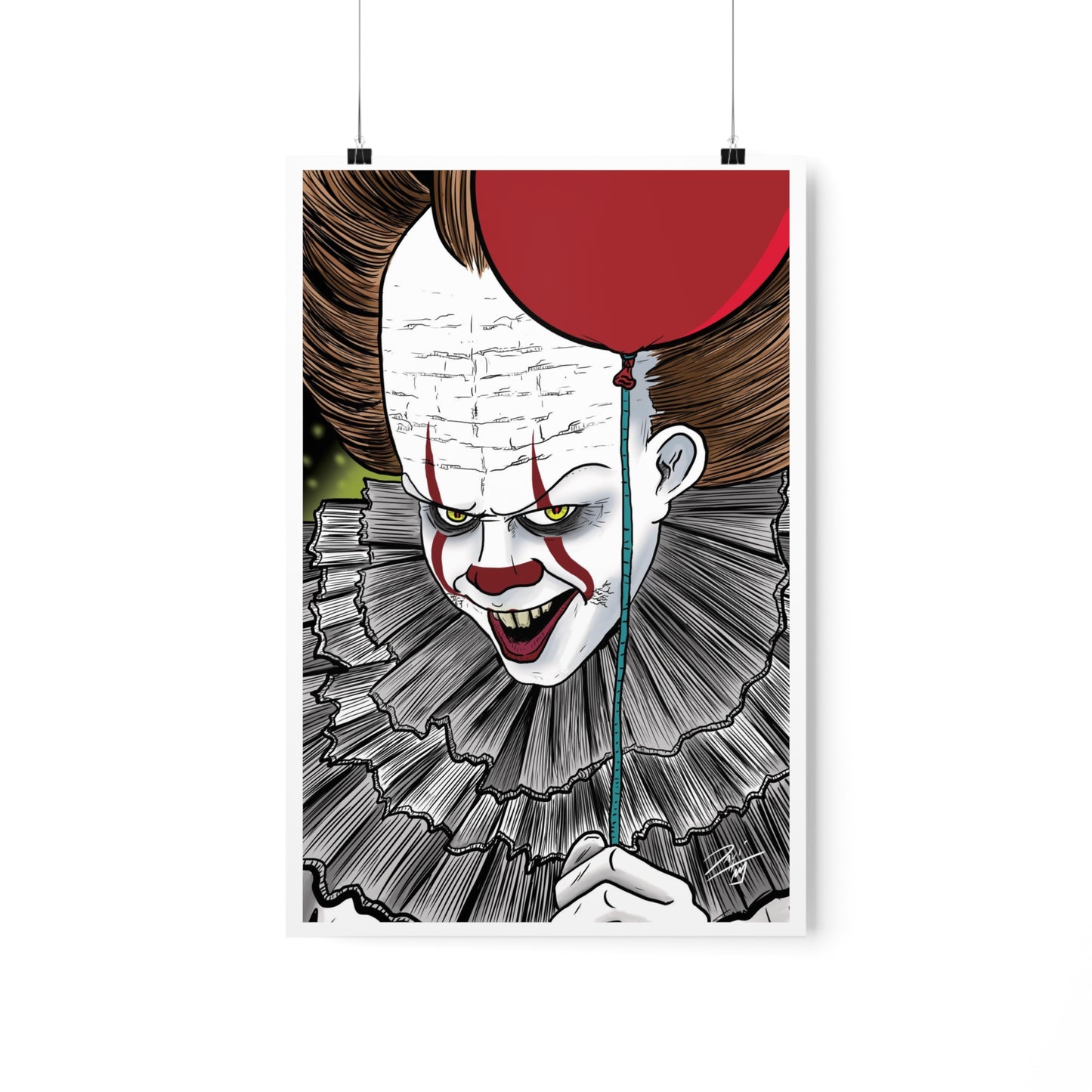 Pennywise - IT (2017) Print