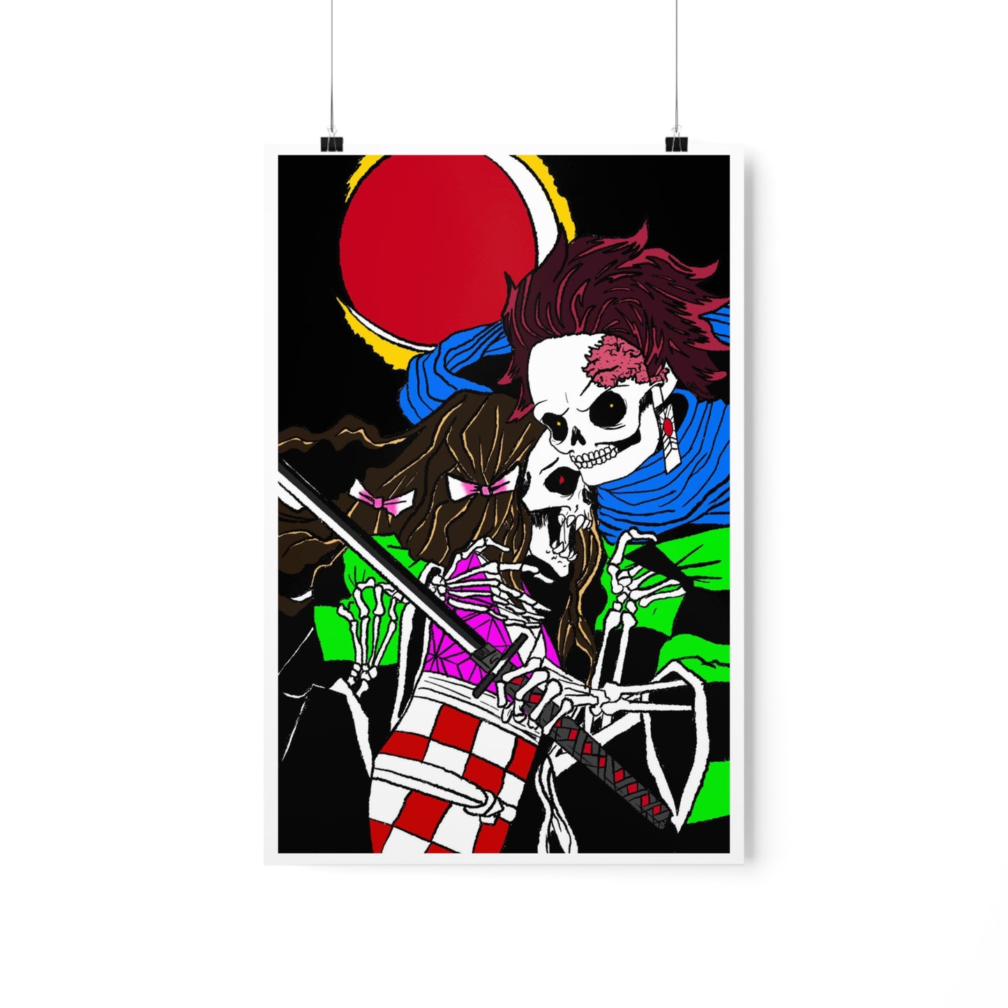 Skeleton Slayer Print