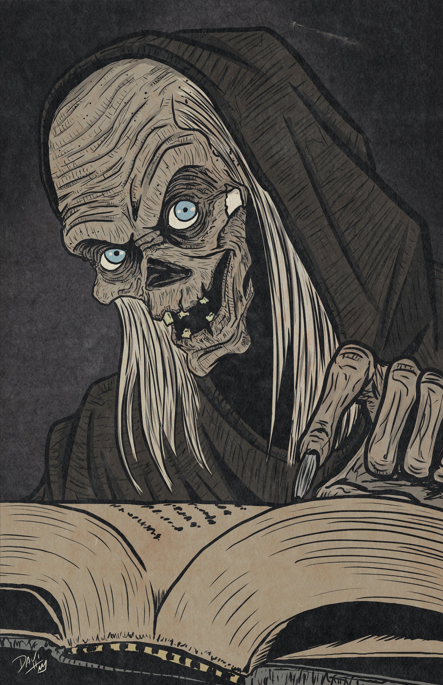 The Cryptkeeper - Tales From The Crypt Print