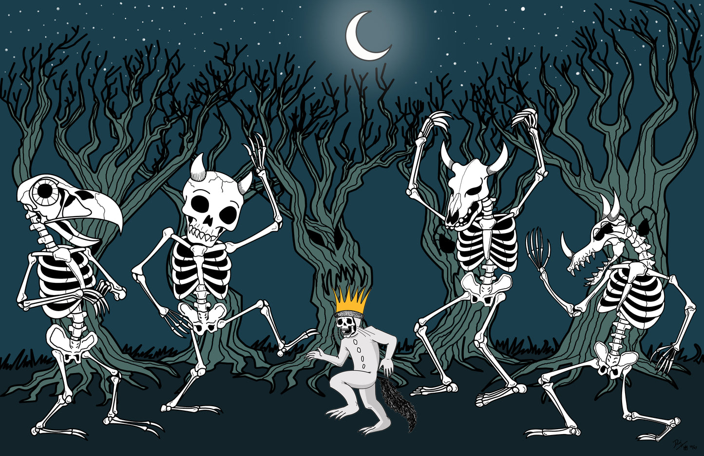 Where The Wild Things Were Print