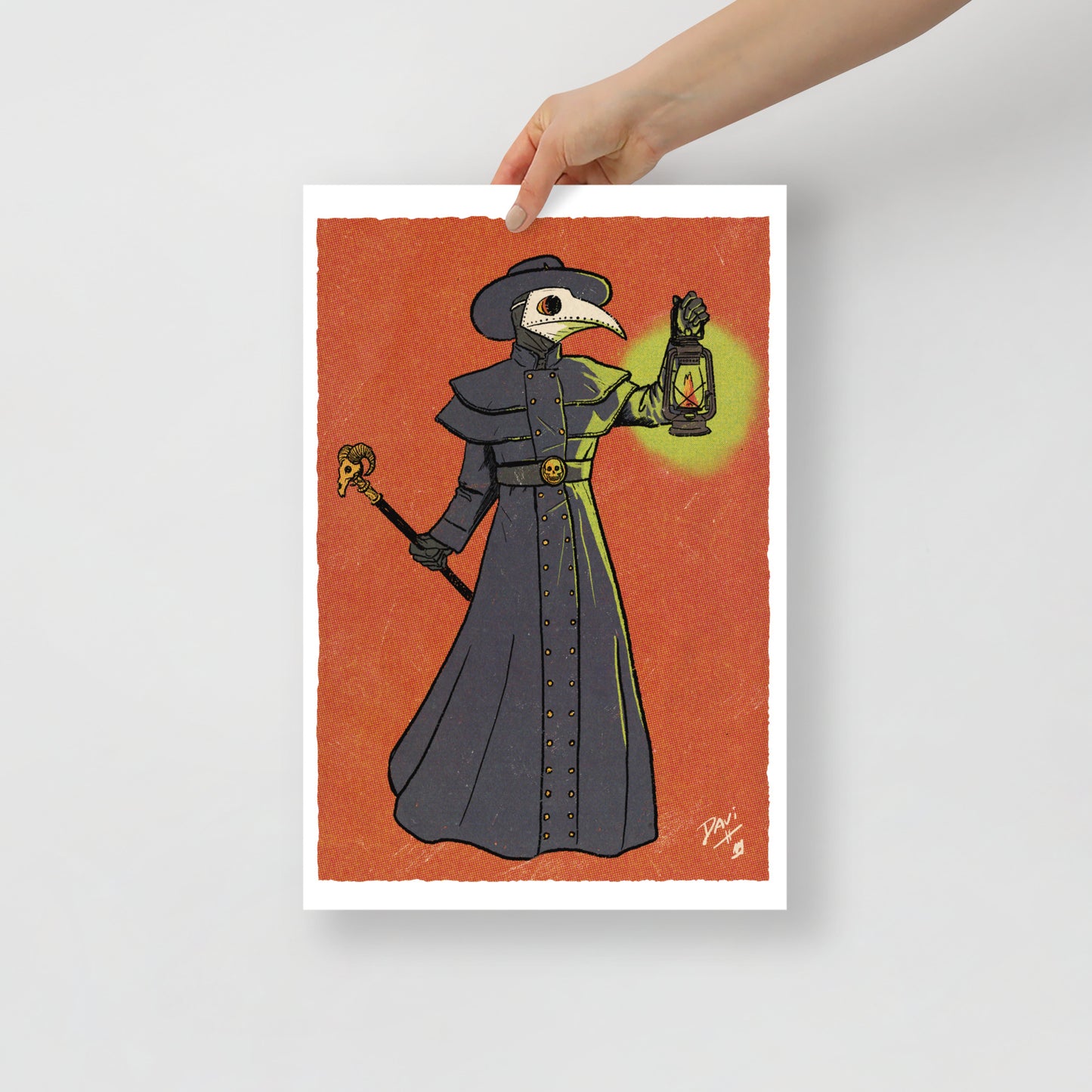 All Hallows' Plague Doctor Print