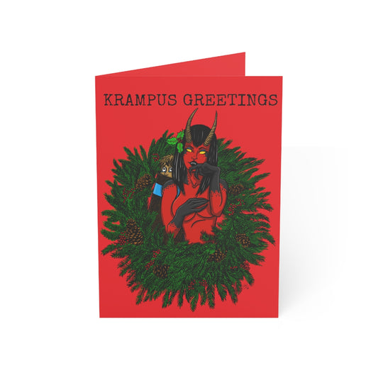 Naughty List Greeting Cards (10 Pack)