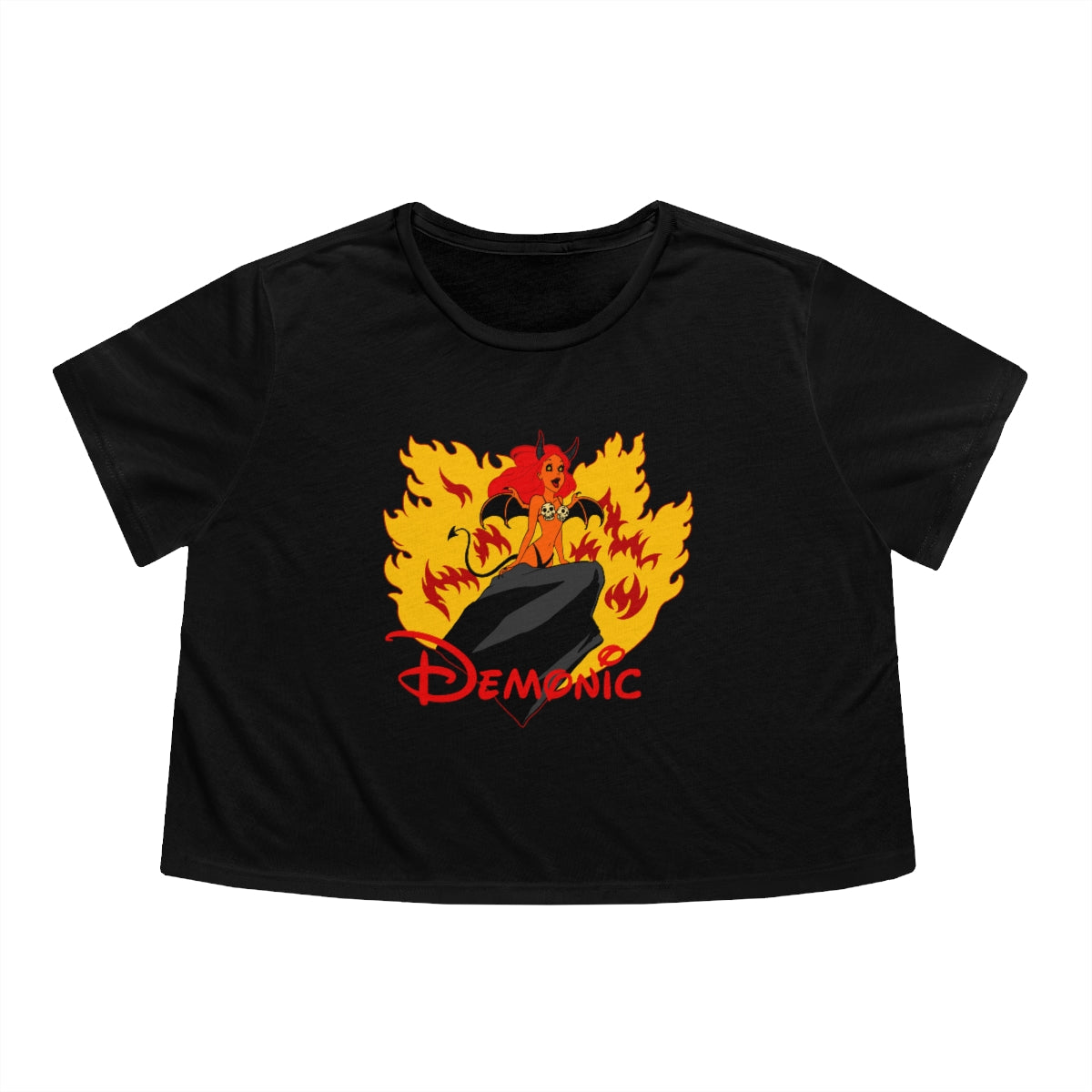 Demonic Crop Tee