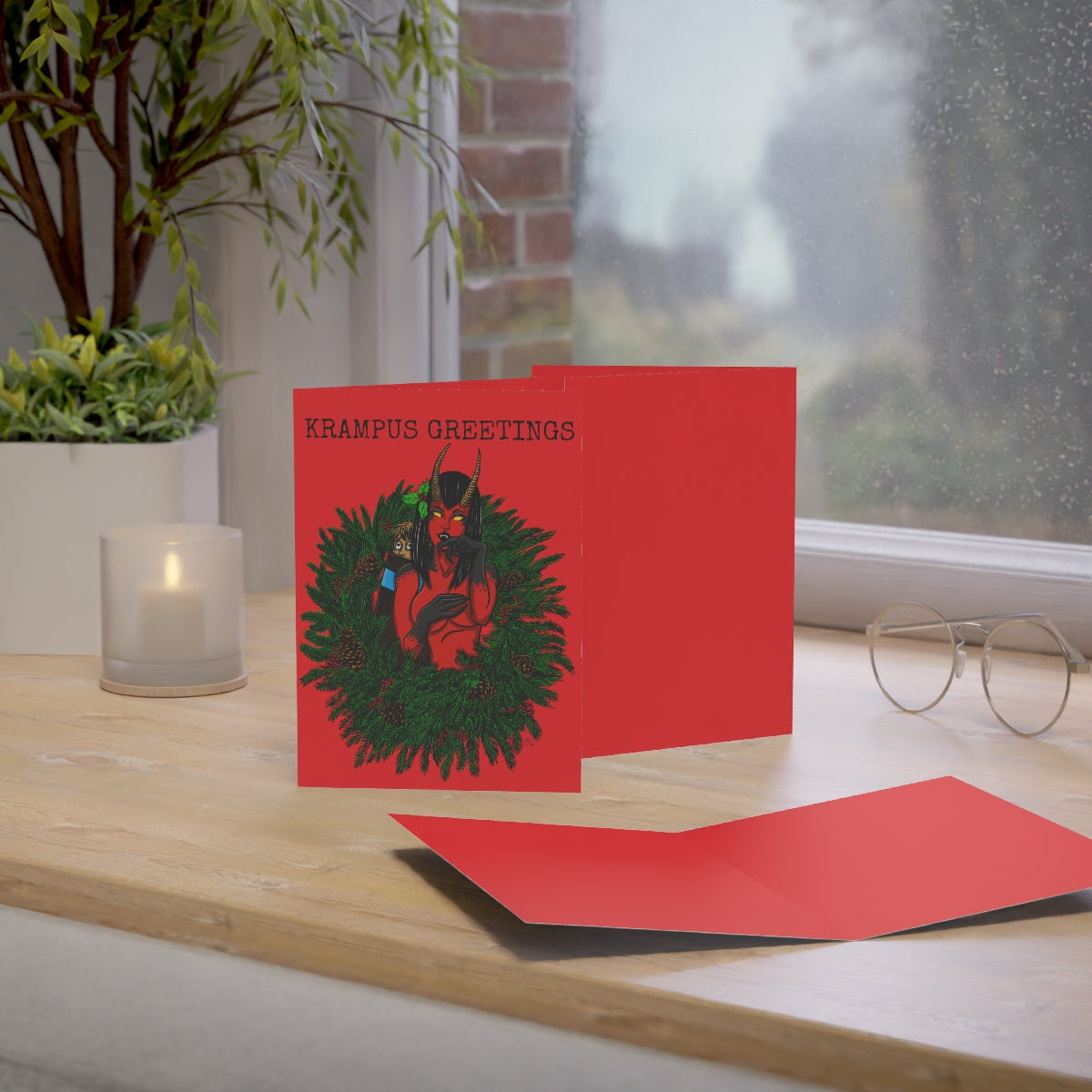Naughty List Greeting Cards (10 Pack)