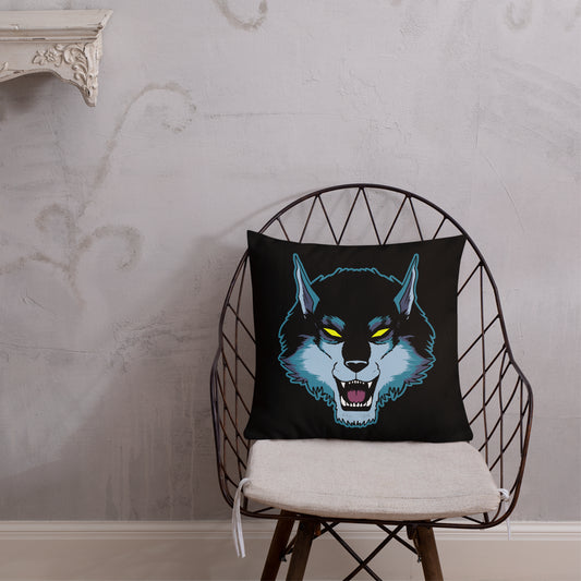 The Big Bad Premium Throw Pillow