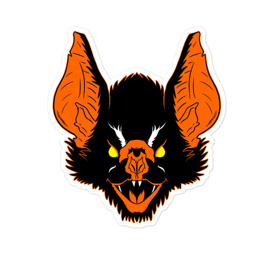 All Hallows' Retro Bat Sticker