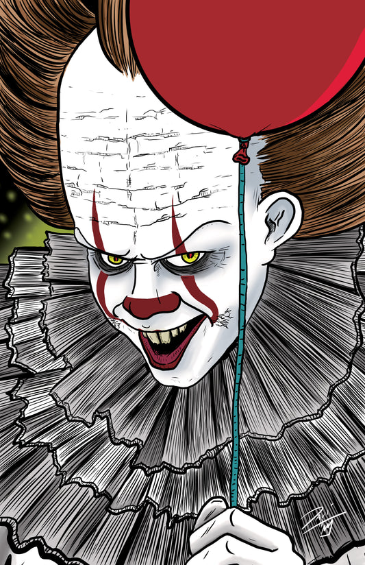 Pennywise - IT (2017) Print