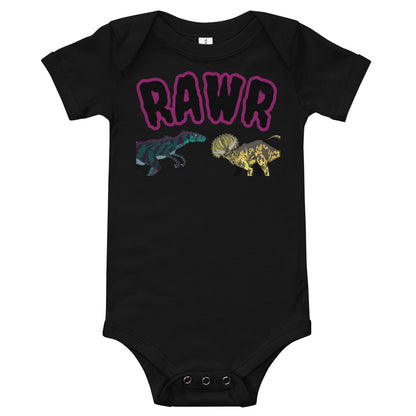 Rawr Dinosaur Baby Bodysuit