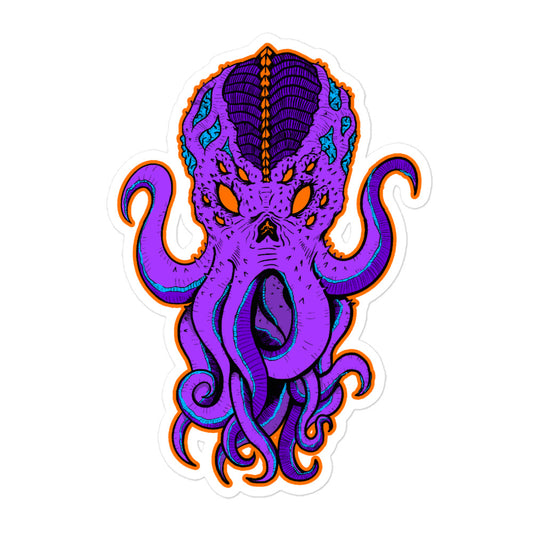 Face Of Cthulhu Sticker